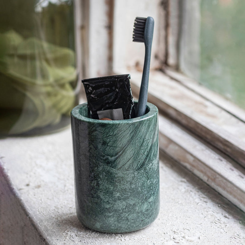 MARBLE toothbrush holder, Dark forest