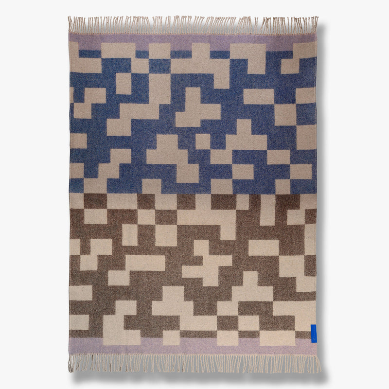 MAZE throw, Chocolate