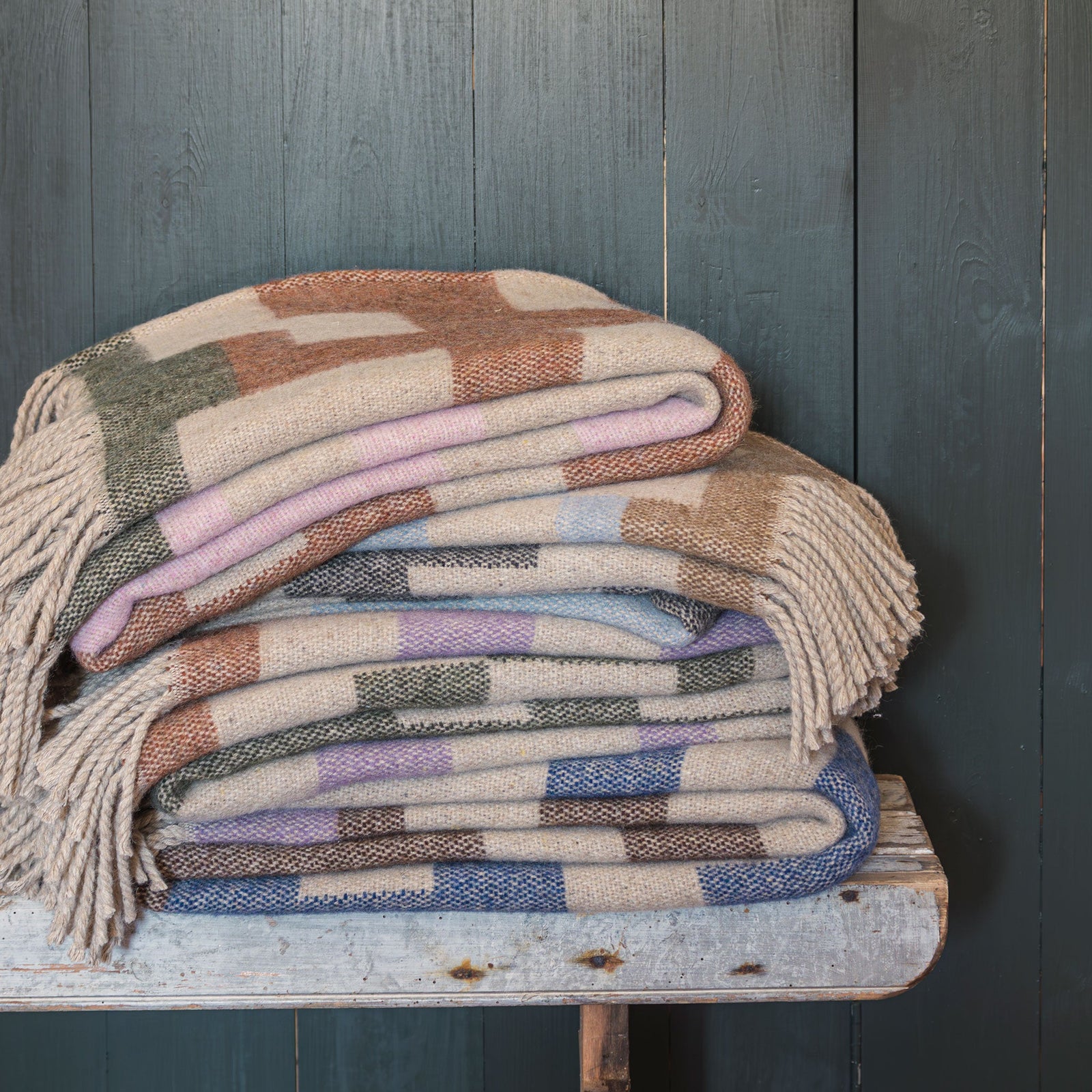 Maze Path Throw Blanket ブランケット Maze Path Throw Blanket ブランケット