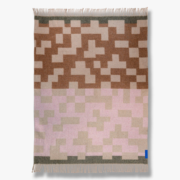 MAZE throw, Powder rose