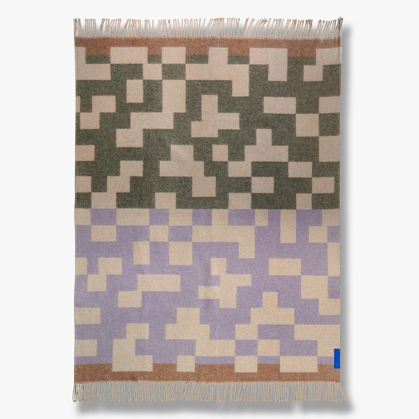 MAZE throw, Lilac