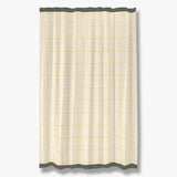 MESH shower curtain, Yellow