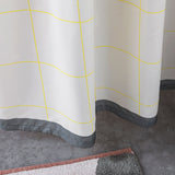 MESH shower curtain, Yellow