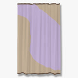 NOVA ARTE shower curtain, Sand / Lilac
