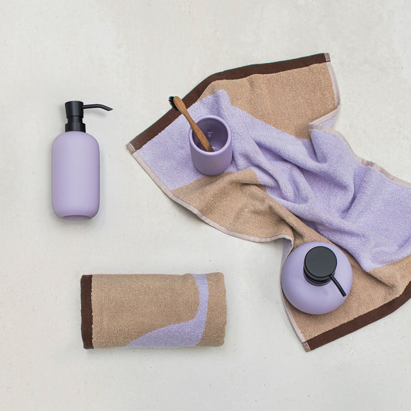 LOTUS low dispenser, light lilac