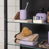 LOTUS low dispenser, light lilac