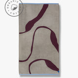 NOVA ARTE towel, Wine / Sand
