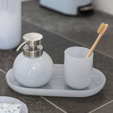 OPAL toilet brush holder, Light blue