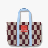 RETRO beach bag, Wine