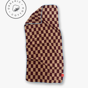 RETRO beach towel in wine, Mette Ditmer