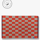 RETRO bath mat, Dark orange