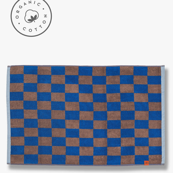 RETRO bath mat, Cobalt