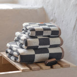 RETRO towel, Dark grey