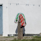 RETRO towel, dark orange