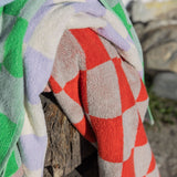 RETRO towel, dark orange