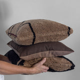 SCALA cushion cover, Chocolate