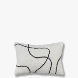SHADOW tufted cushion cover, Off-White