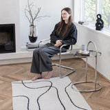 SHADOW rug, large, Off-White