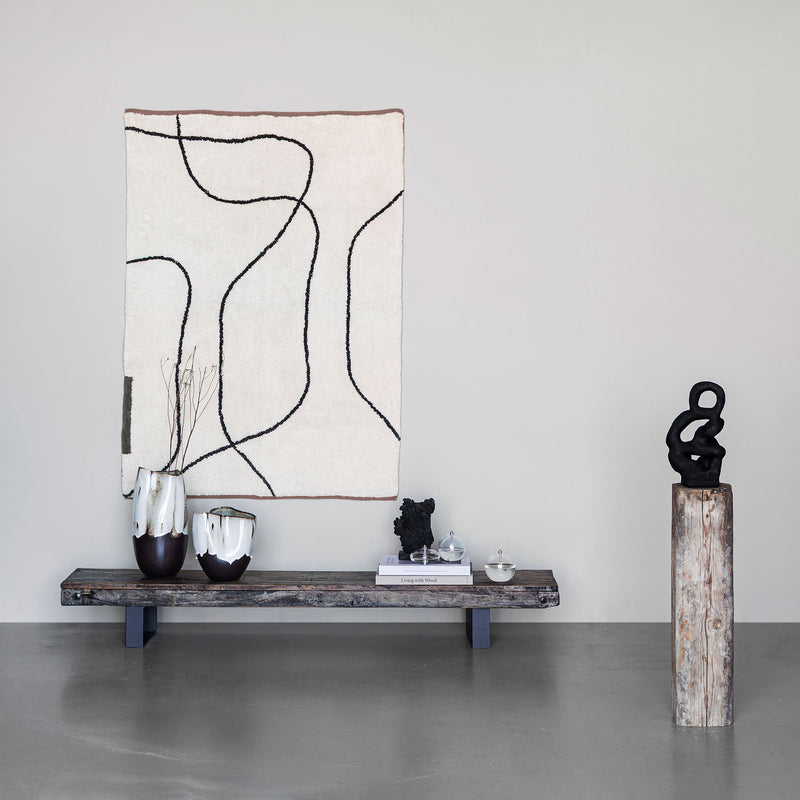 SHADOW rug, large, Off-White