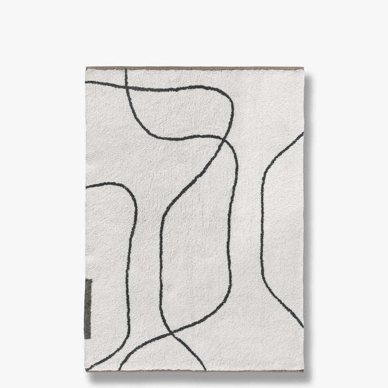 SHADOW rug, large, Off-White