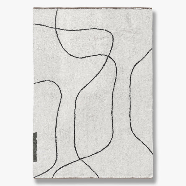 SHADOW rug, x-large, Off-White
