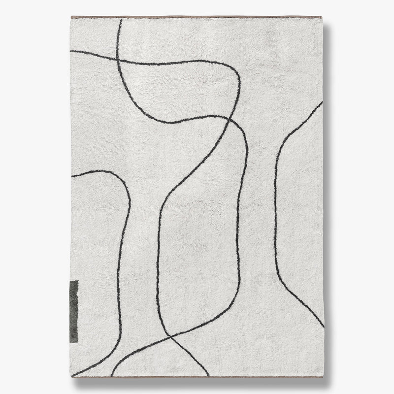 SHADOW rug, x-large, Off-White