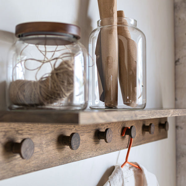 SHOWCASE rack, Dark oiled