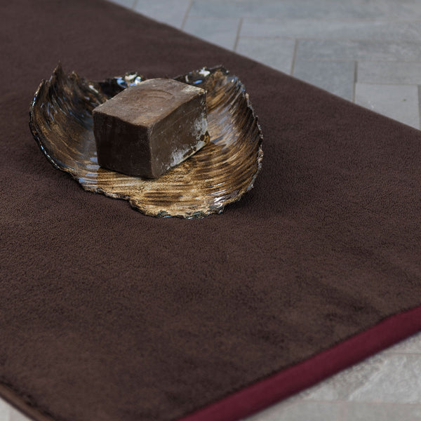 SOFT bath mat, Brown / Sand