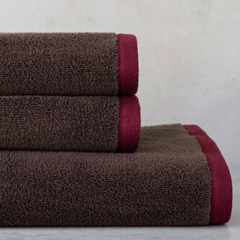 SOFT towel, Brown / Sand