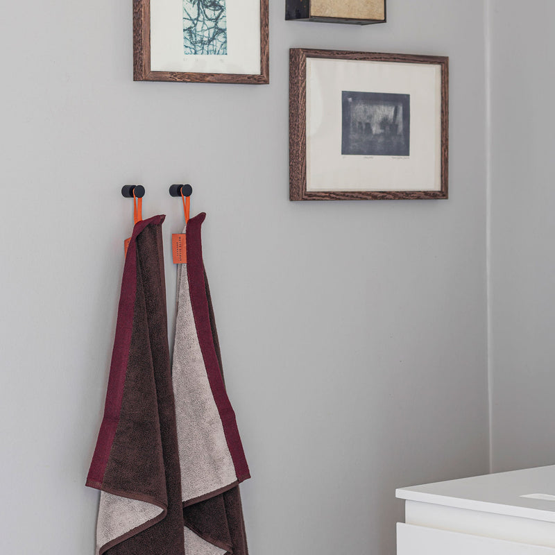 SOFT towel, Brown / Sand