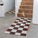 SQUARE all-round mat, large, Brown