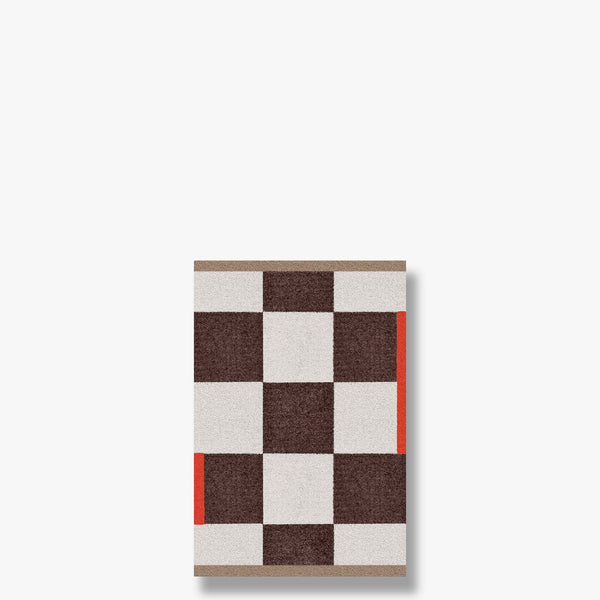 SQUARE all-round mat, small, Brown