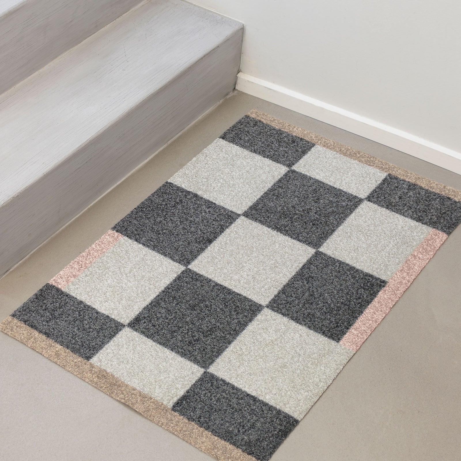 SQUARE all-round mat, small, dark grey – Mette Ditmer - International