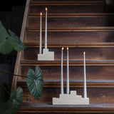 STEP six candleholder, Linen