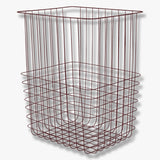 STORE-IT basket with canvas bag, large, Wine