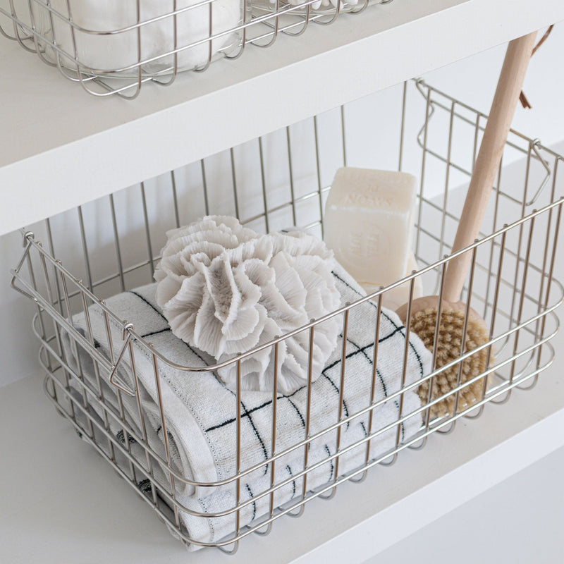 STORE-IT basket, medium, Chrome