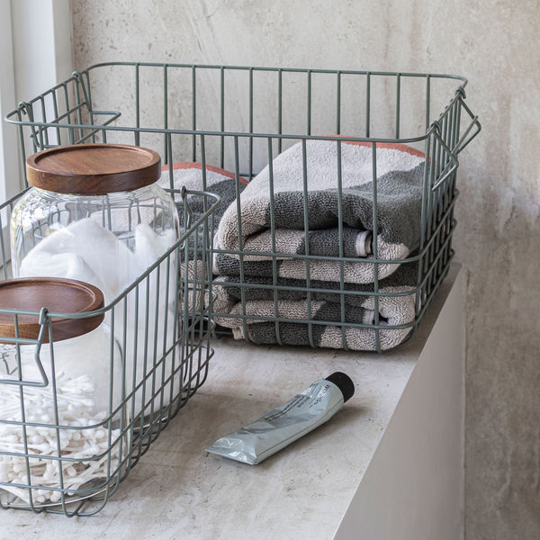 STORE-IT basket, small, Thyme green