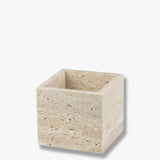 TRAVERTINE cube, Linen