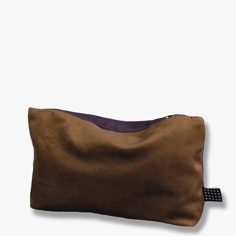 VENUS Cosmetic purse, tobacco/lilac