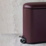 MINI-WALTHER pedal bin, 5l., Wine