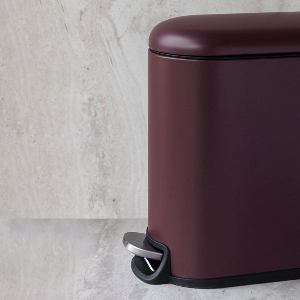 MINI-WALTHER pedal bin, 5l., Wine