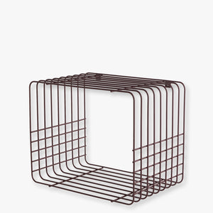 WIRE hylde, kort, Wine