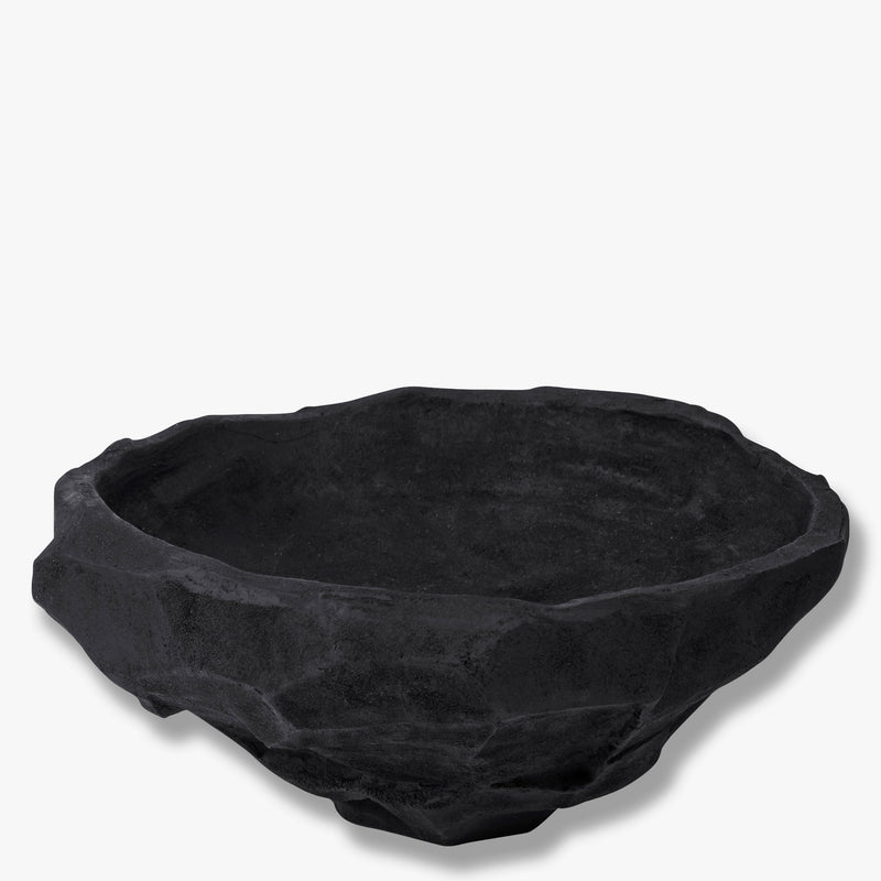 ART PIECE Nuki candle bowl, Black