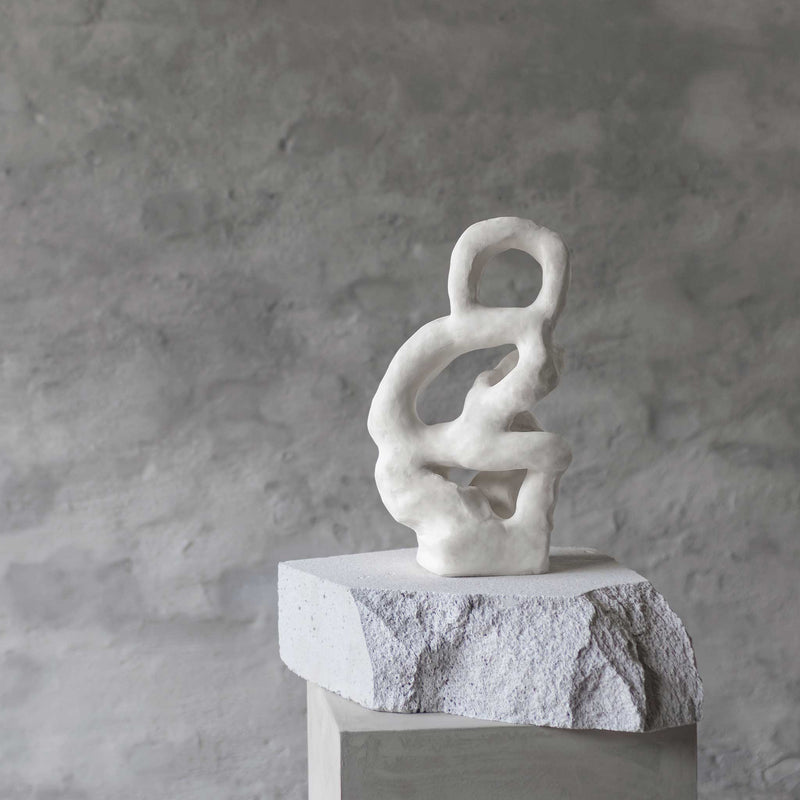 ART PIECE Sculpture, Off-white