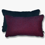 ATELIER Cushion, aubergine/dark blue