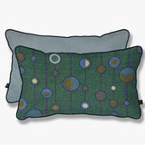 ATELIER Cushion, Solar system / Light blue