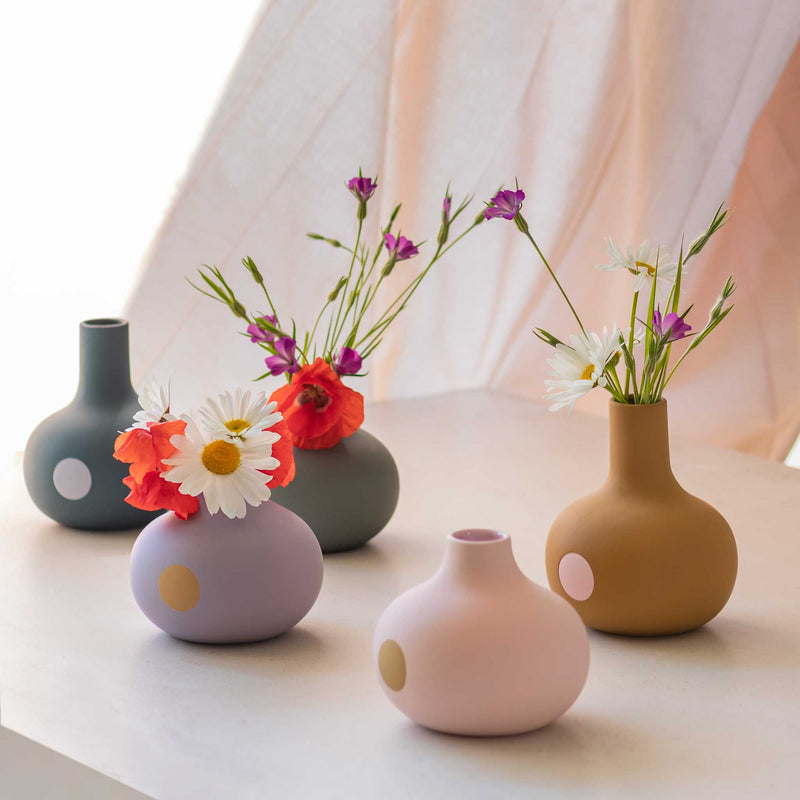 DOT vase 11 cm, light lilac