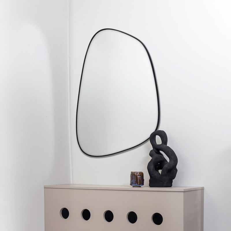 FIGURA mirror, small, black