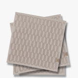 GEO Fingertip towel, sand, 3-pack
