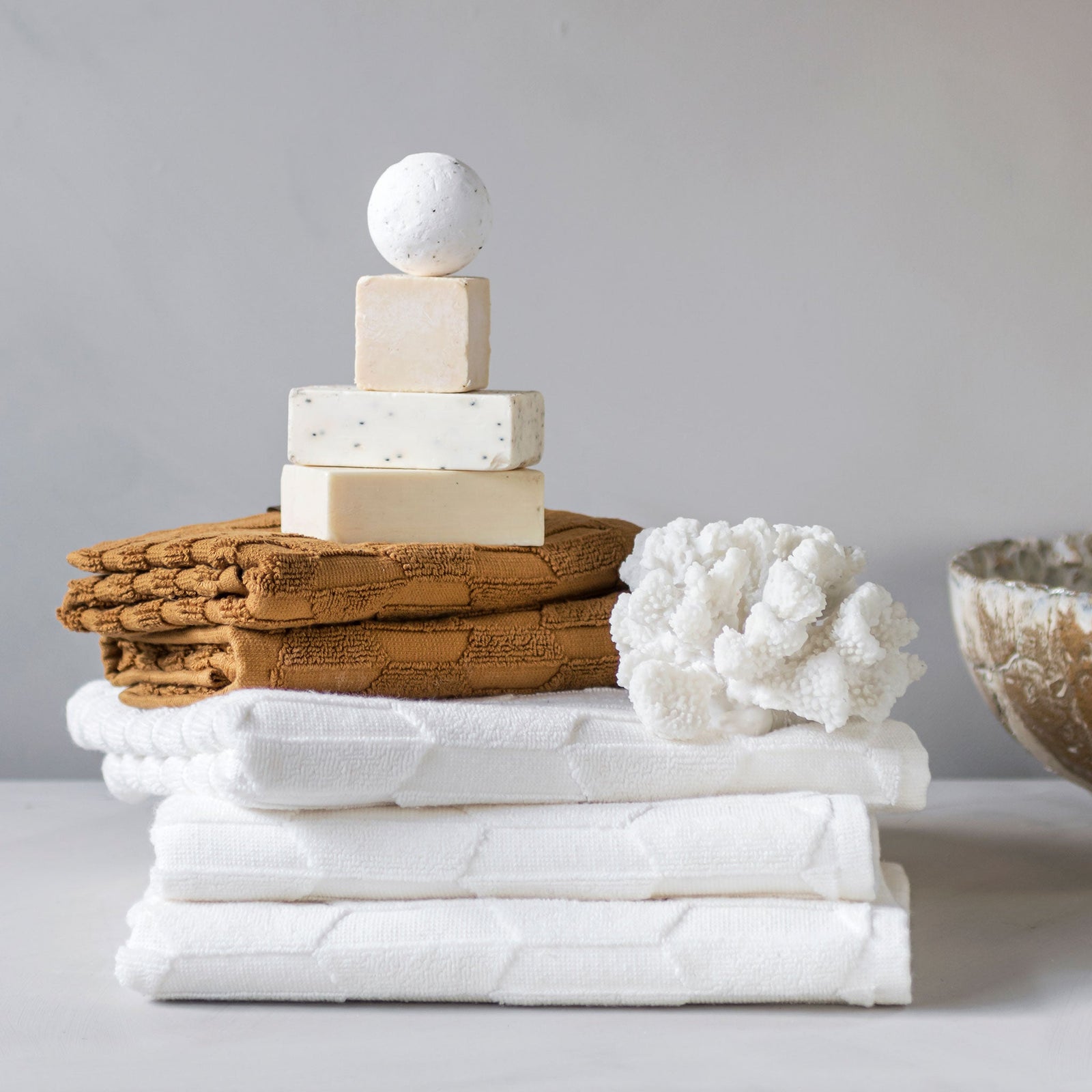 GEO Towel off white Mette Ditmer International